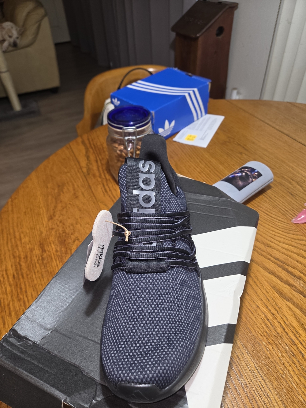 adidas Men’s Black Running Sneakers